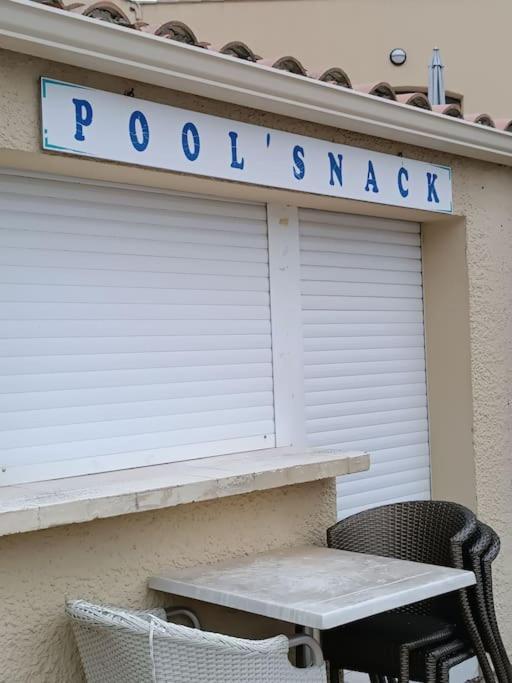 Studio Renove Dans Residence De Vacances Avec Grande Piscine Chauffee, Parking Et Terrasse Agde Exterior foto